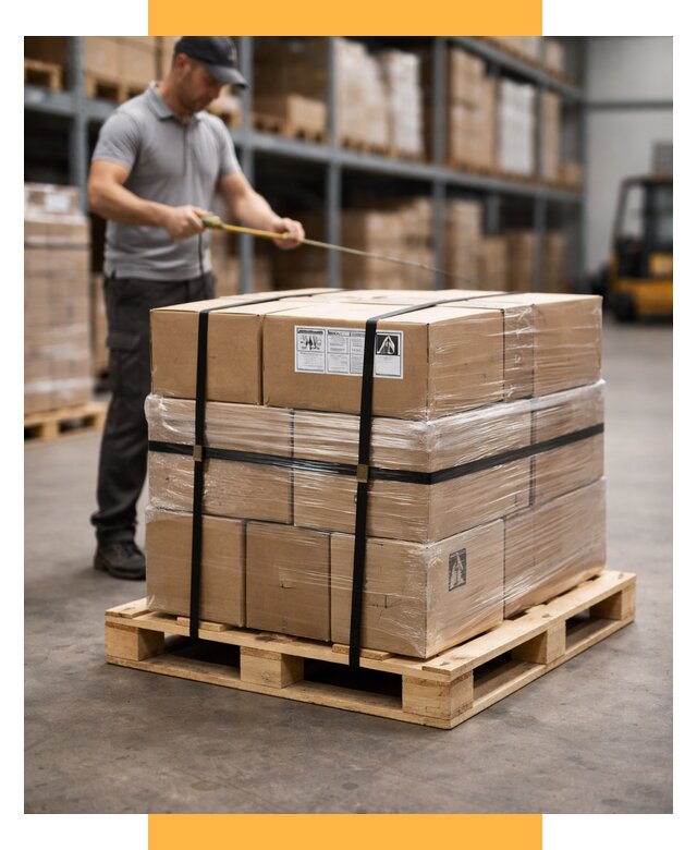 Упаковка и паллетирование грузов от 3638 р. | СетСервис-Лсн