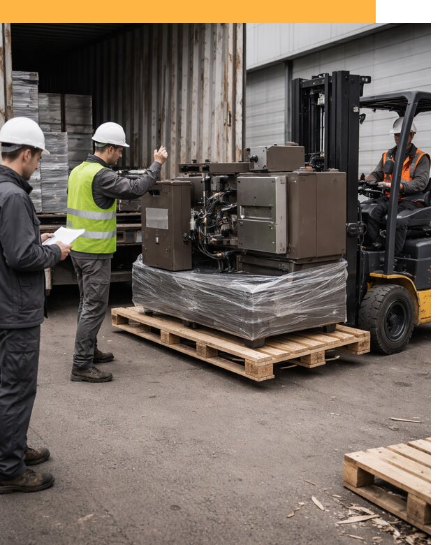 Доставка промышленного оборудования из Европы от 46778