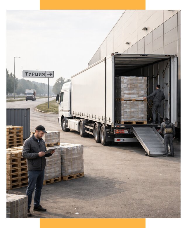 Автоперевозки и доставка фурой из Турции от 124740 р. | СетСервис-Лсн