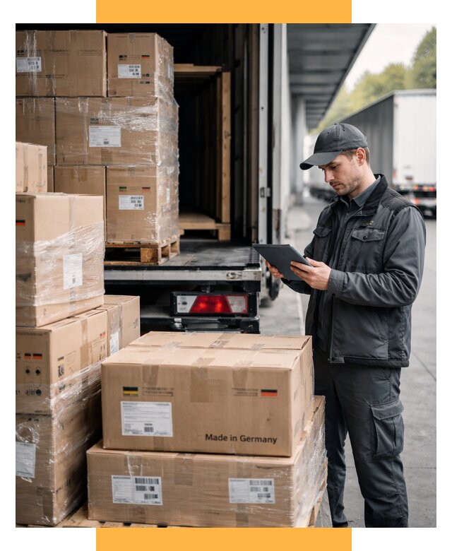 Доставка грузов из Германии от 46778 р. быстро - СетСервис-Лсн