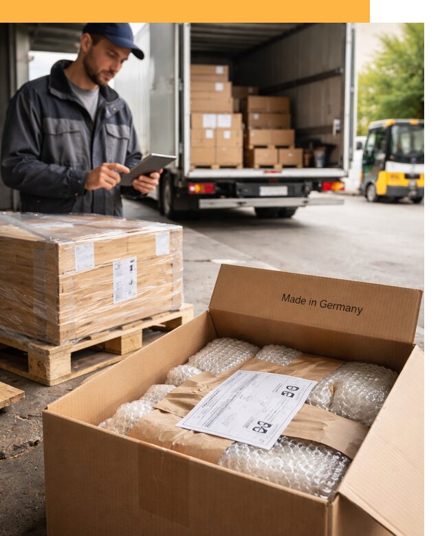 Доставка грузов из Германии от 46778 руб с таможенным оформлением