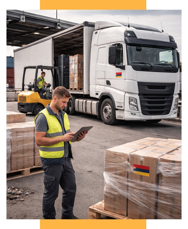 Автоперевозки из Армении от 98753 р. — услуги СетСервис-Лсн