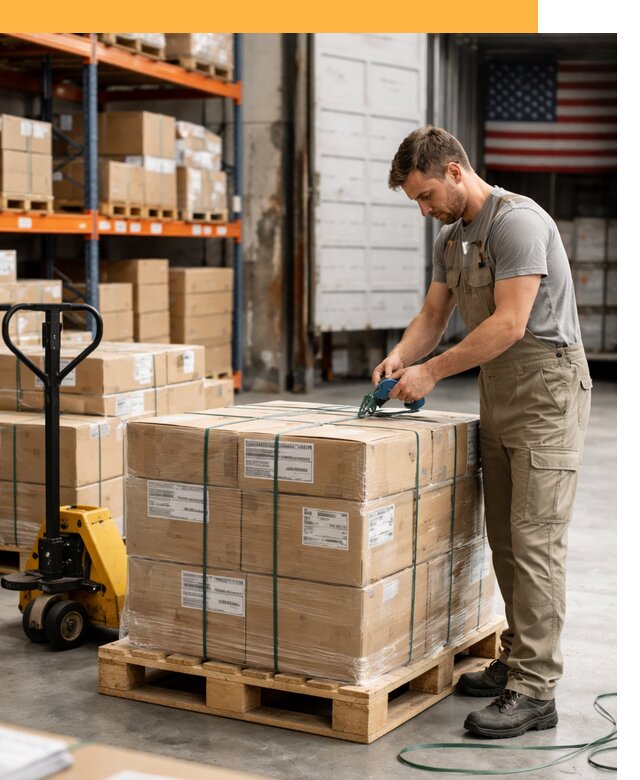 Доставка грузов в США: морские, авиа и авто перевозки от 6757