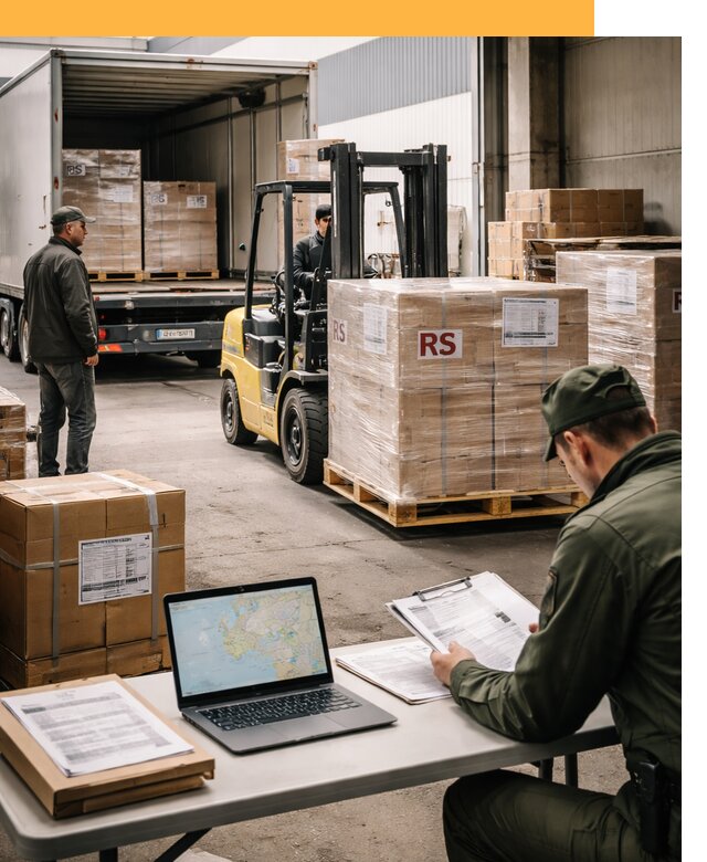 Доставка грузов в Сербию от 46778 руб, международные перевозки