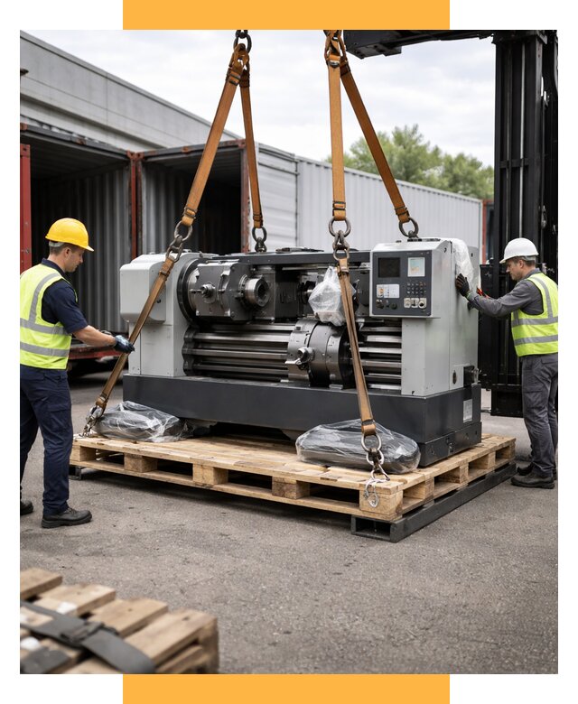 Перевозка станков и таможня от 62370 р. | СетСервис-Лсн логистика