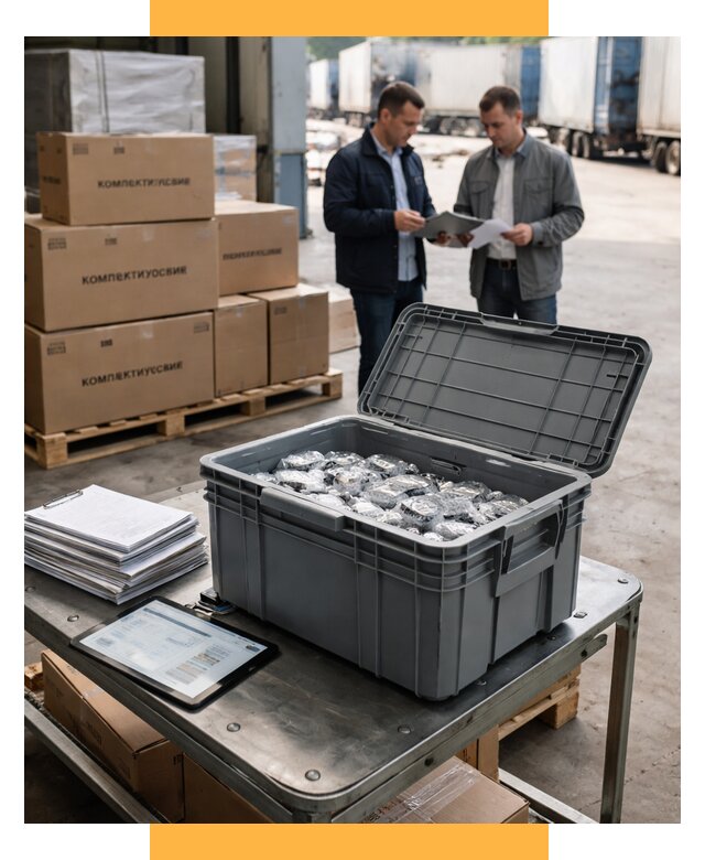 Перевозка комплектующих из Китая от 6757 р. | СетСервис-Лсн