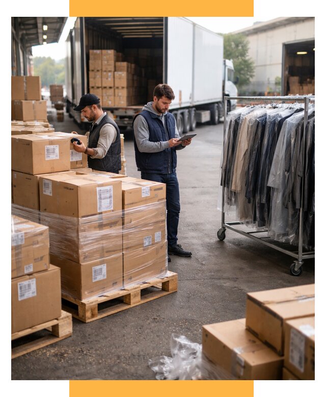 Перевозка и доставка одежды из Китая от 7796 р., СетСервис-Лсн