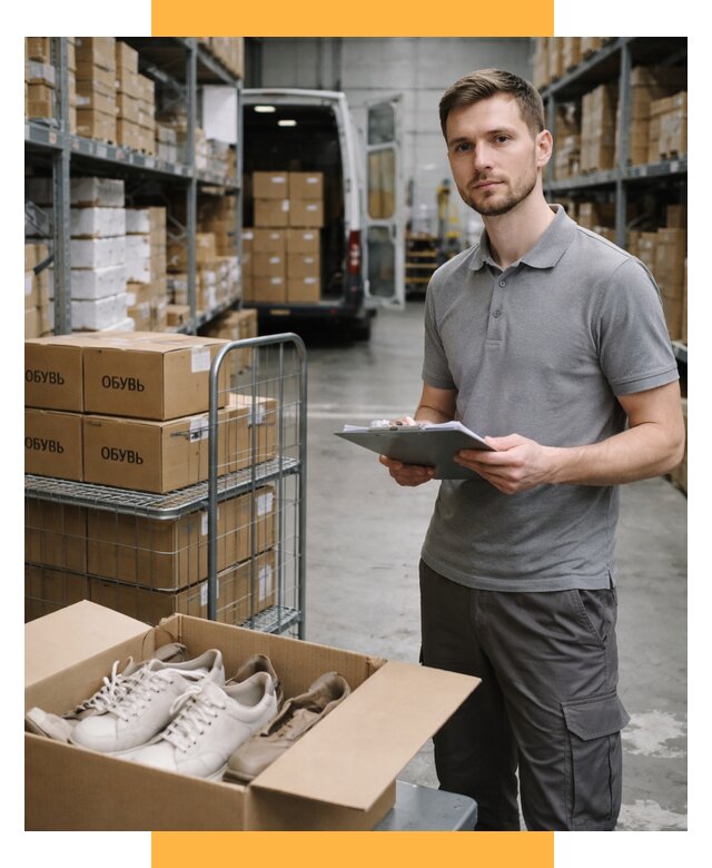 Доставка обуви из Китая и Турции от 4678 р. СетСервис-Лсн