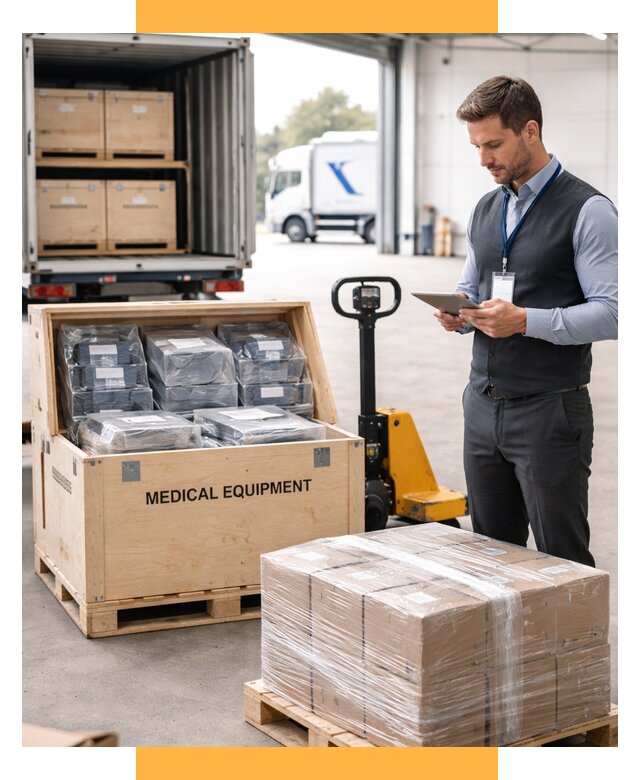 Перевозка медицинского оборудования от 15593 р. в СетСервис-Лсн