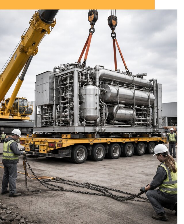 Перевозка тяжеловесных грузов по миру от 155925 руб