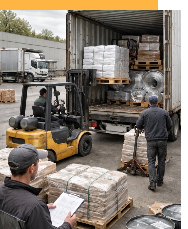 Международная перевозка сырья для производства от 6757 руб