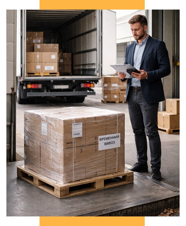 Временный вывоз товаров под ключ от 8316 р. | СетСервис-Лсн