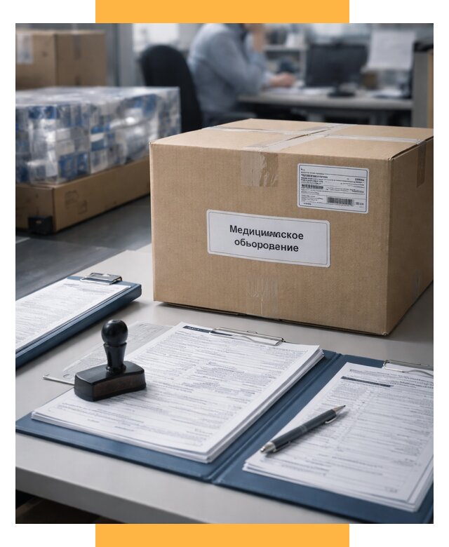 Таможенное оформление медоборудования от 12474 р. | СетСервис-Лсн