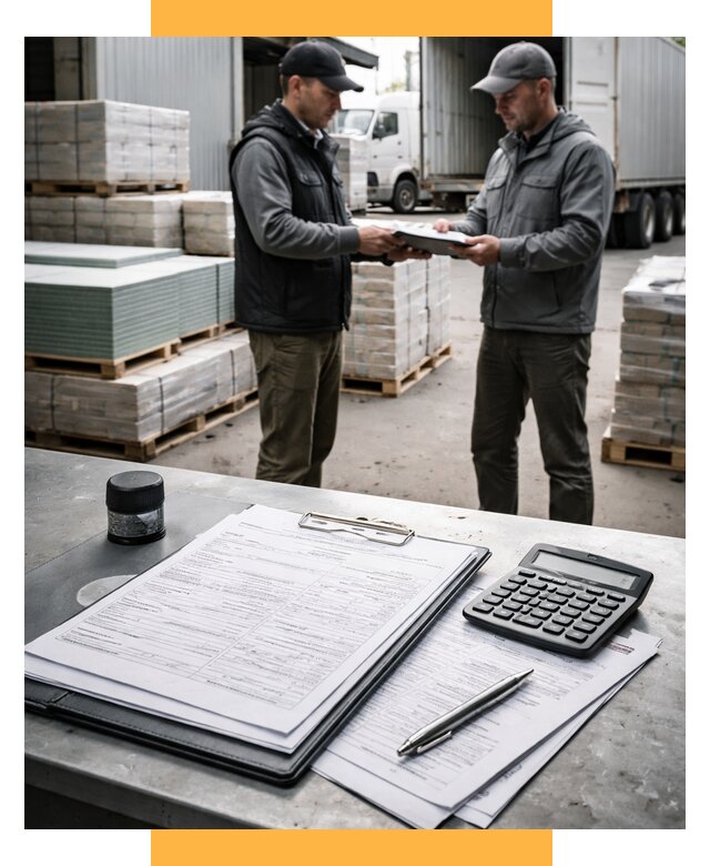 Таможенное оформление стройматериалов от 8836 р. | СетСервис-Лсн