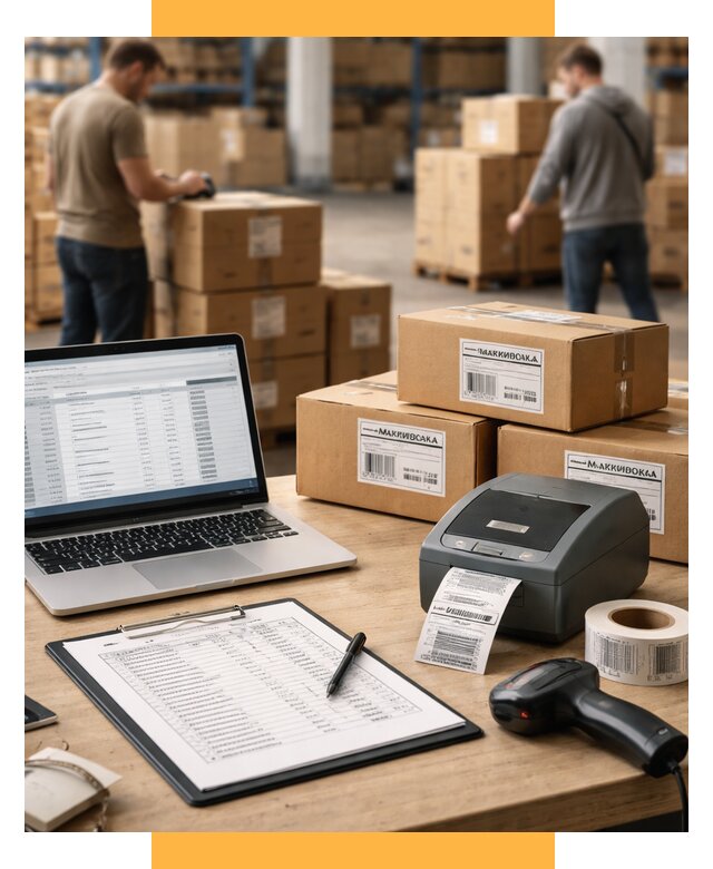 Маркировка импортных товаров от 4678 р. под ключ, СетСервис-Лсн